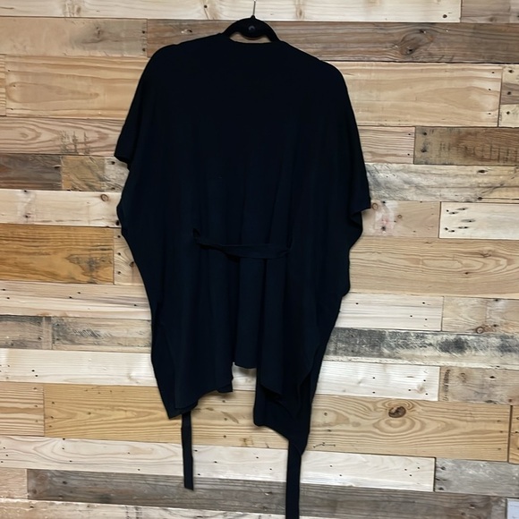 Banana Republic size OS Black Open Front Tie Soft and Stretchy Sweater Cardigan - Picture 10 of 10